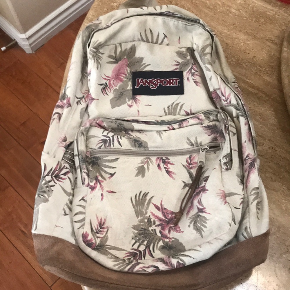 Floral Jansport Backpack🌸🌼